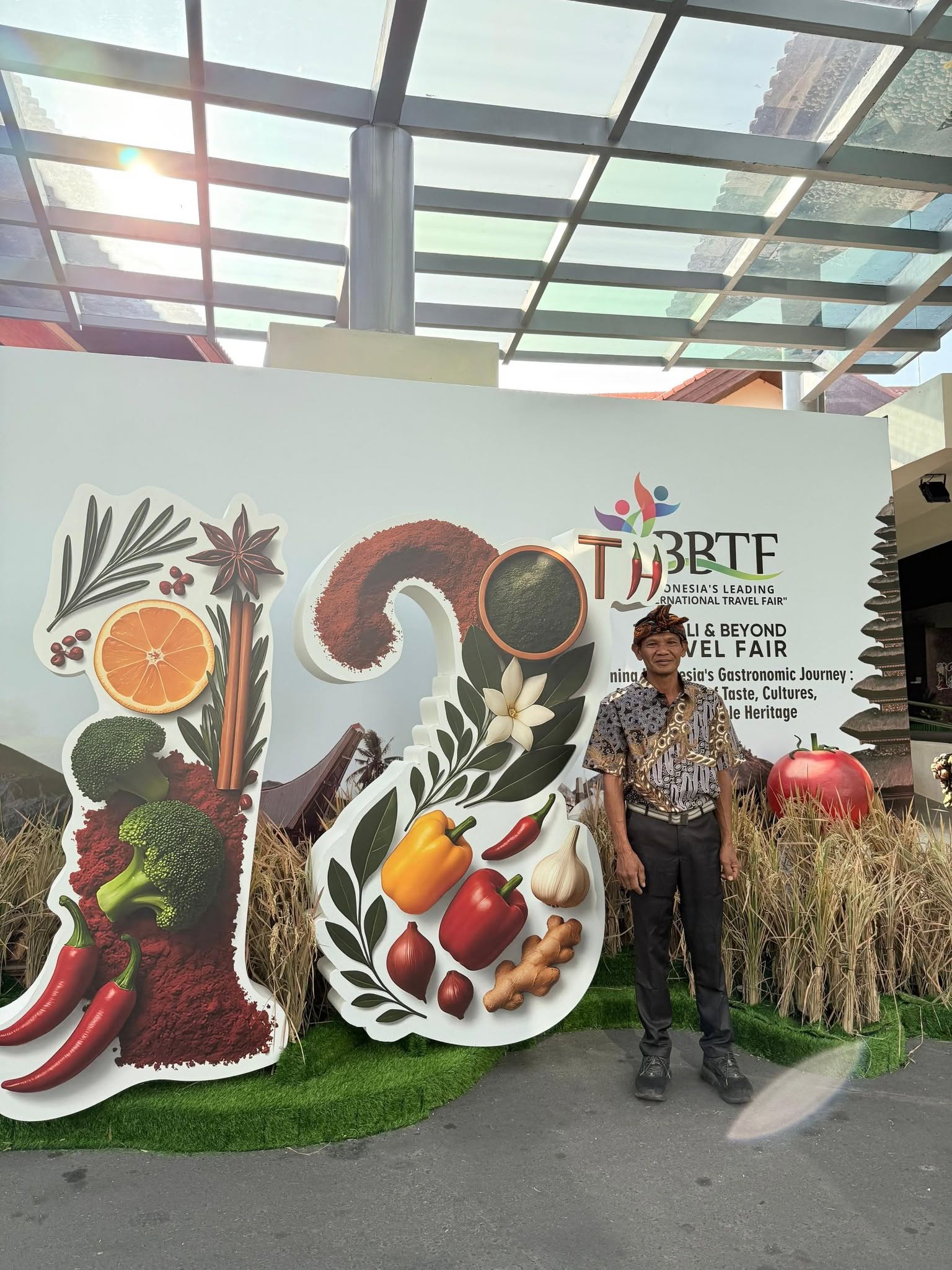 Zaenul Padli mewakili Desa di Bali Beyond Travel Fair